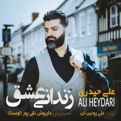 دانلود آهنگ زندانی عشق از علی حیدری  با متن ترانه